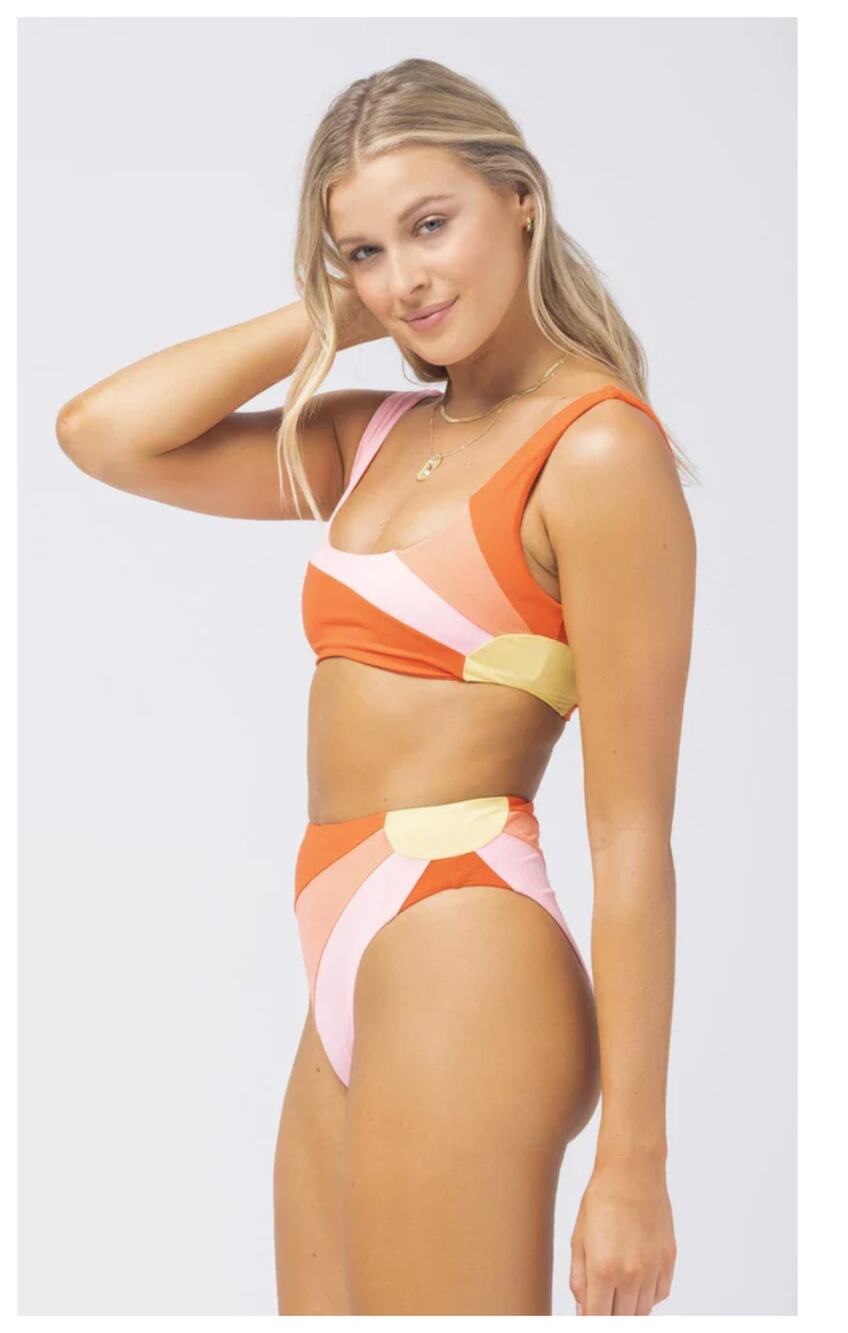 L*SPACE Luca Sunburst Bitsy Bottoms Size Large